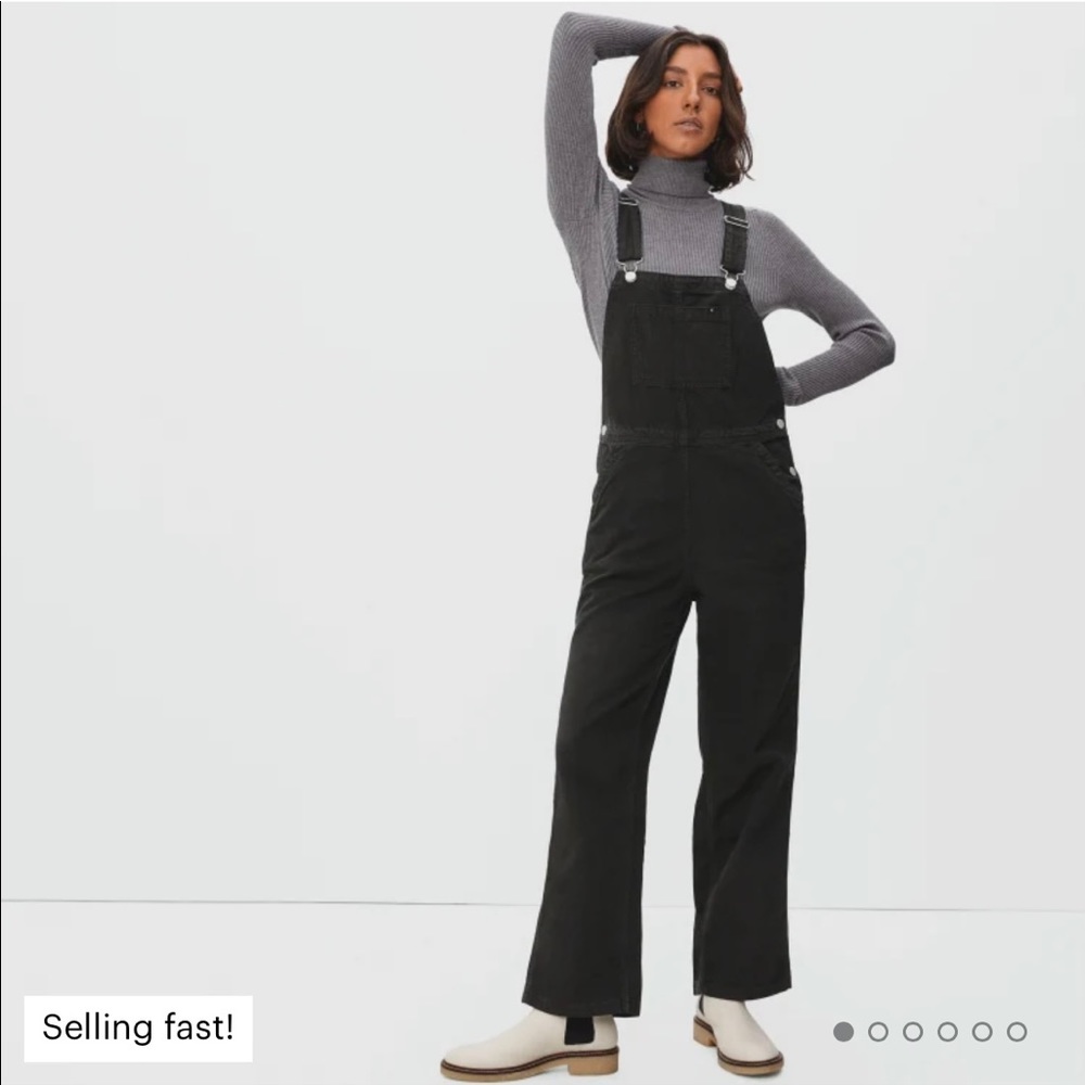 Everlane Canvas Overalls